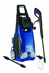 AR Blue Clean AR383 1,900 PSI 1.5 GPM 14 Amp Electric Pressure Washer with Hose Reel